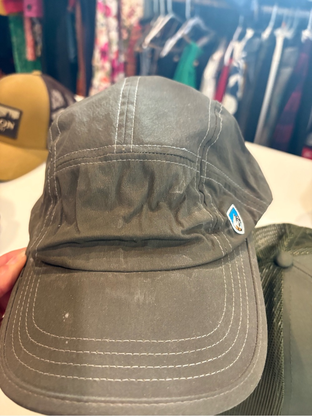 Kuhl Olive Green Lightweight Outdoor Cap